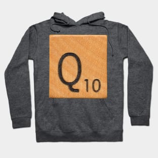 Scrabble Tile 'Q' Hoodie